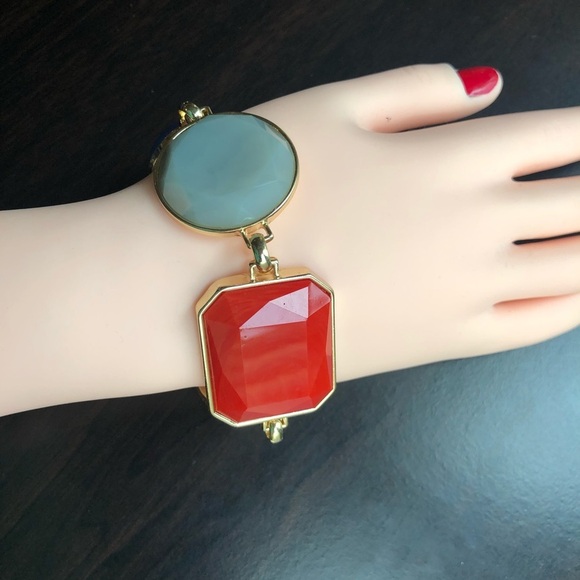 Statement Wide Chunky Fashion Bracelet - Picture 3 of 5